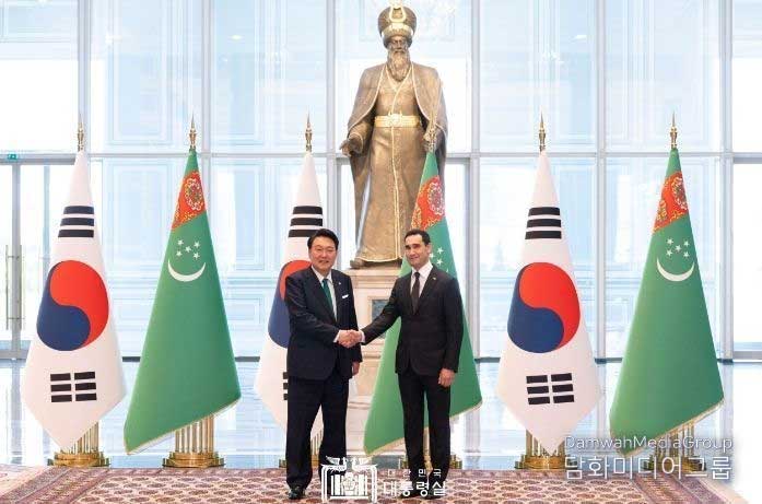 President Yoon Suk-yeol makes a state visit to Turkmenistan